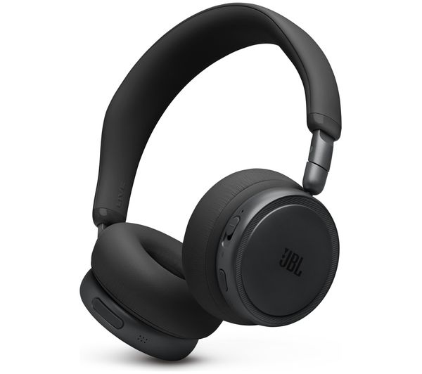 An image of JBL Live 680NC Wireless Bluetooth Noise-Cancelling Headphones - Black