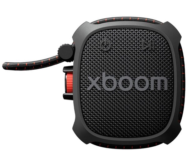 An image of LG xboom Rock Portable Bluetooth Speaker - Black
