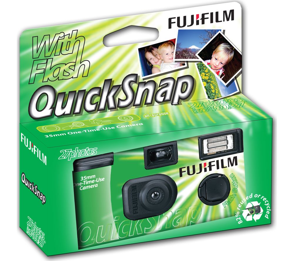 FUJIFILM QuickSnap 400 Speed Single Use Camera specs