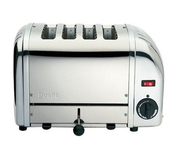 Image of DUALIT 40352 Vario 4-Slice Toaster - Stainless Steel