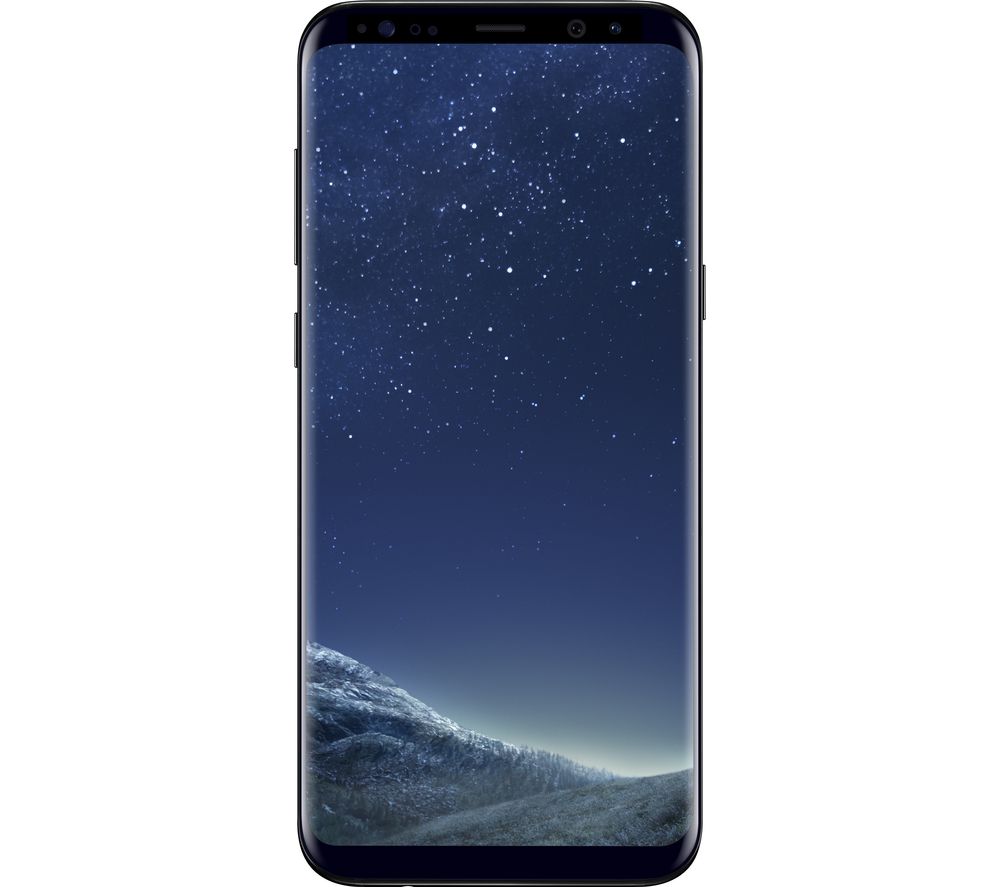 SAMSUNG Galaxy S8 - 64 GB, Black, Black