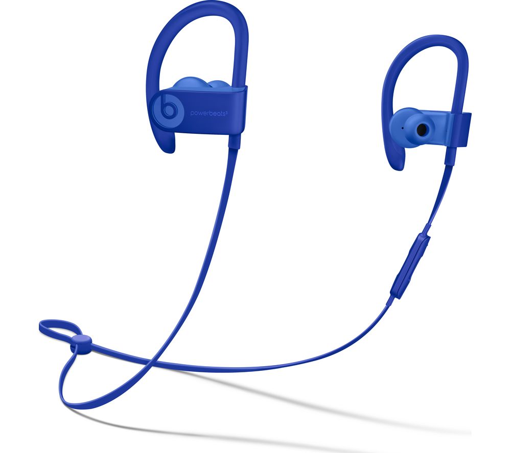 BEATS PowerBEATS3 Neighbourhood Wireless Bluetooth Headphones – Break Blue, Blue