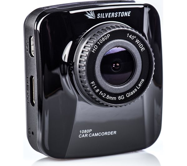 SILVERSTONE SDVR2 Dash Cam - Black, Black