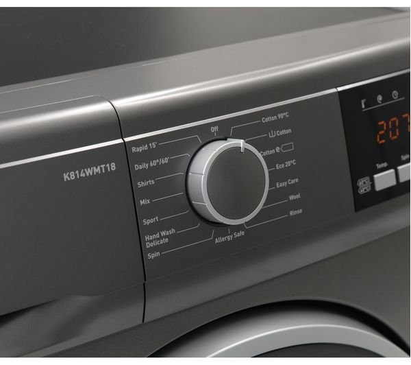 kenwood black washing machine