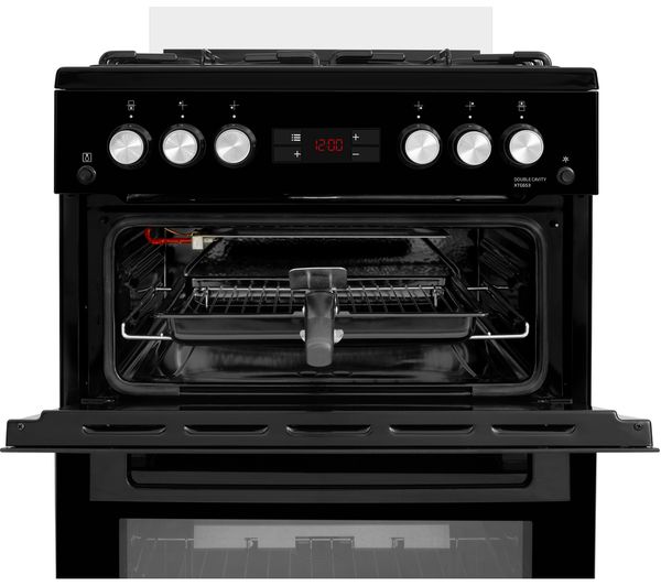 Buy BEKO XTG653K 60 cm Gas Cooker Black Free Delivery Currys