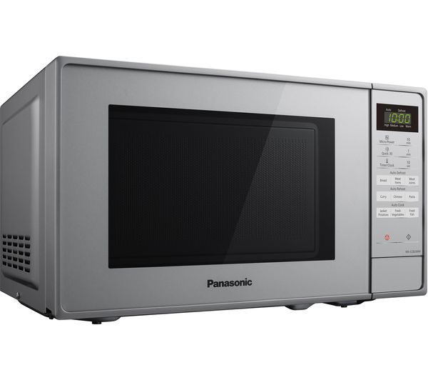 Panasonic Nn E28jmmbpq Compact Solo Microwave Silver Fast Delivery