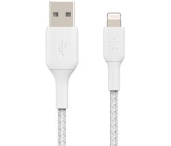 Braided Lightning to USB-A Cable - 3 m