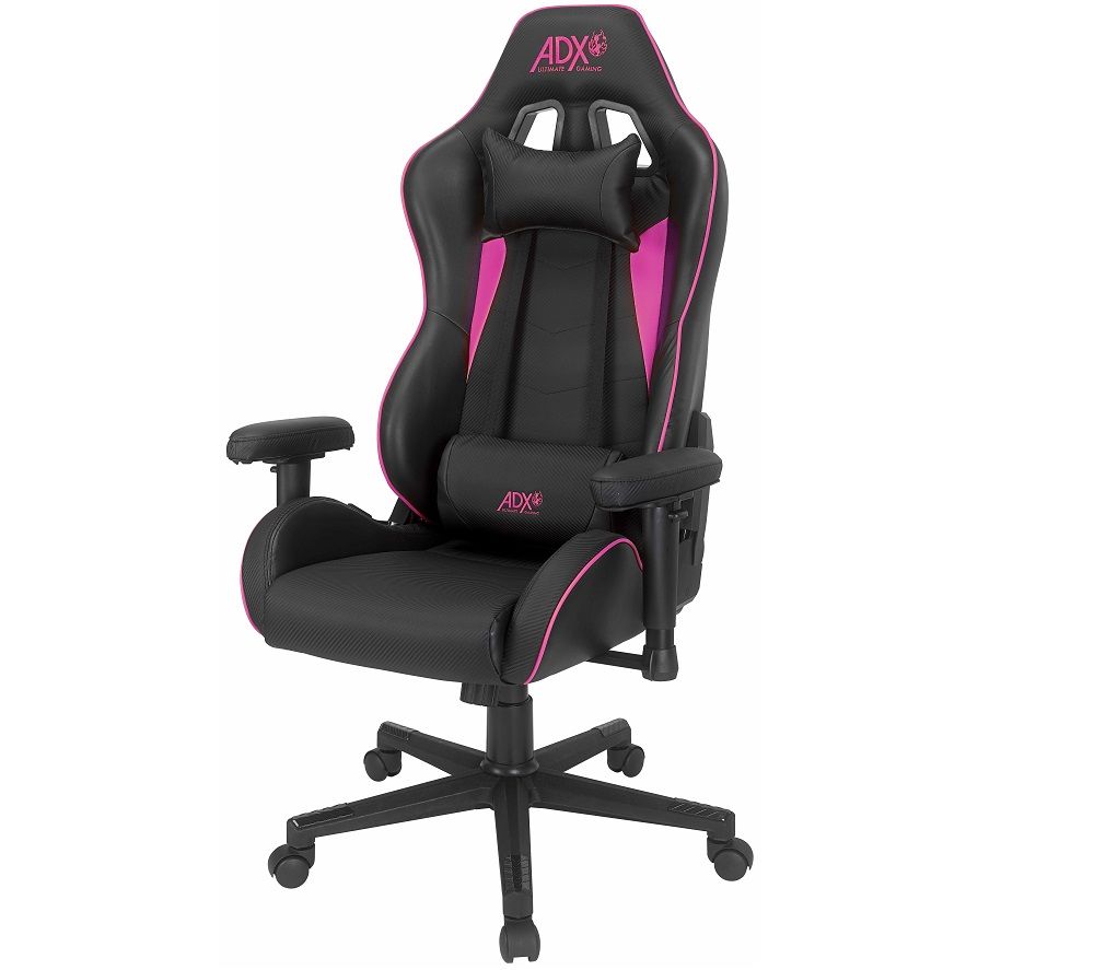 Adx Race19 Gaming Chair Black Pink Fast Delivery Currysie