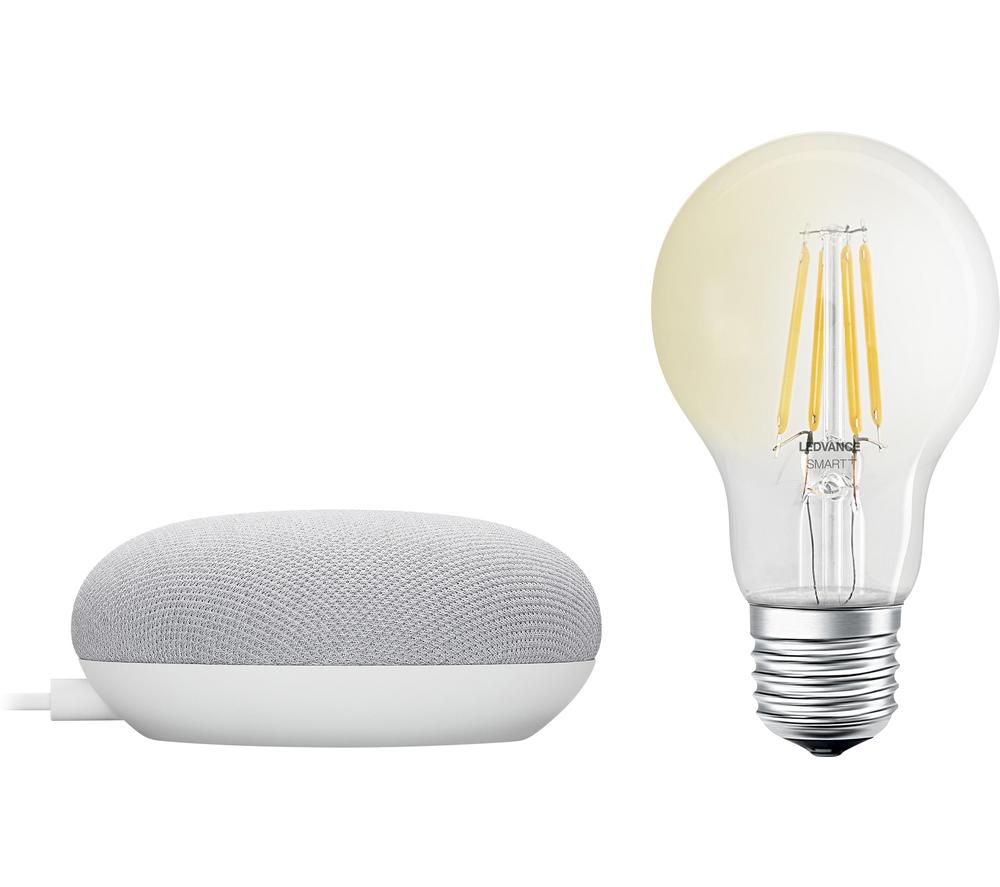 LEDVANCE LV542747 SMART+ Bulb & Google Nest Mini Starter Kit