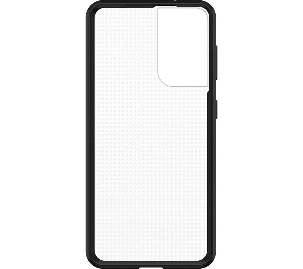 OTTERBOX React Samsung Galaxy S21 & S21 5G Case - Black & Clear, Black