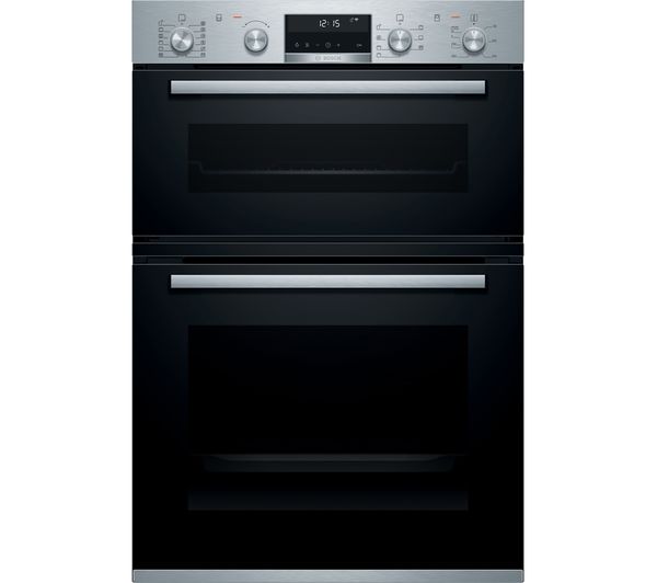 Bosch Series 6 Mba5785s6b Electric Double Pyrolytic Smart Oven Stainless Steel