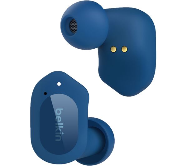 Belkin Soundform Play Wireless Bluetooth Earbuds Blue