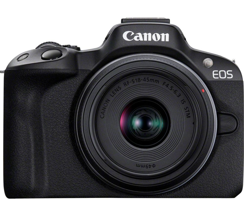 EOS R50 Mirrorless Camera with RF-S 18-45 mm f/4.5-6.3 IS STM Lens