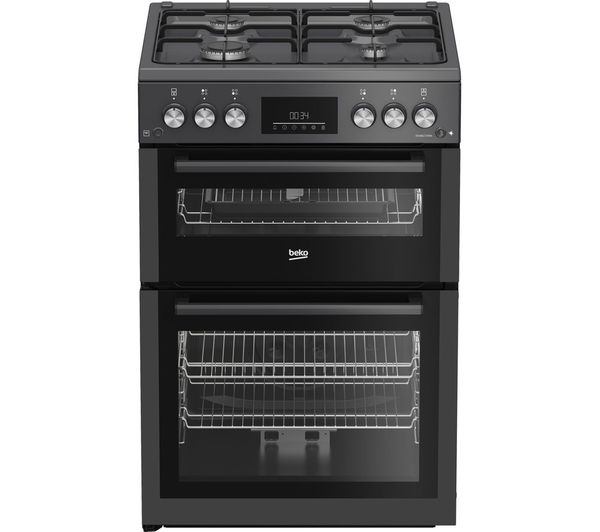 Beko Pro Fdg6271ca 60 Cm Gas Cooker Anthracite