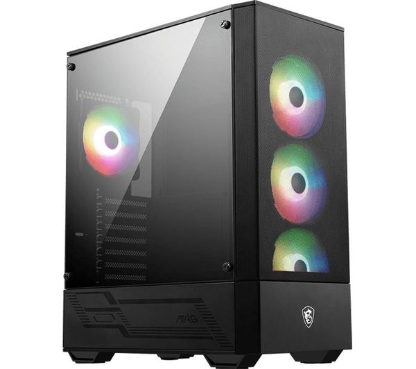 Msi Mag Forge 112r Atx Mid Tower Pc Case Black