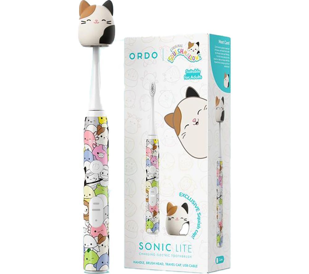 Sonic Lite Kids Electric Toothbrush - Squishmallows Cam & Squad