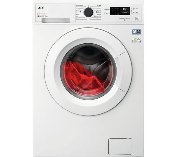Aeg 6000 Series Lwx60846b 8 Kg Washer Dryer White
