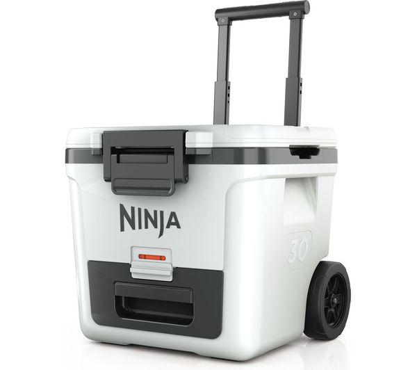 Ninja Fb230ukwh Frostvault 28l Wheeled Cooler With Dry Zone White