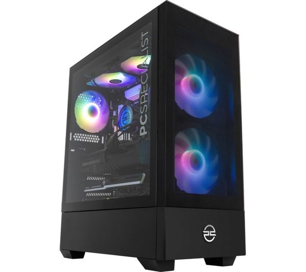 An image of PCSPECIALIST Flux 340 Gaming PC - AMD Ryzen 5, RX 9060 XT, 1 TB SSD