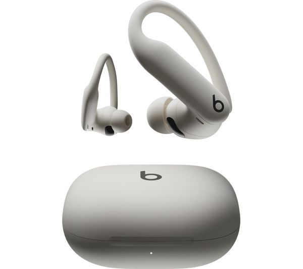An image of BEATS Powerbeats Pro 2 Wireless Bluetooth Noise-Cancelling Refurbished Sports Earbuds - Quick Sand, (Excellent Condition)