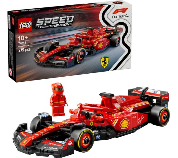 Lego Speed Champions 77242 Ferrari Sf 24 F1 Race Car Set
