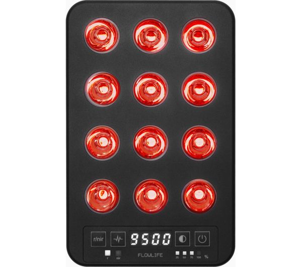 An image of FLOWLIFE Flowlight 60 Go Two Waves Red Light Therapy Panel - Black
