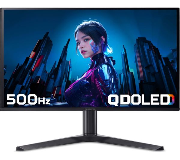 An image of ACER Predator X27UF5 Quad HD 27" QD-OLED Gaming Monitor