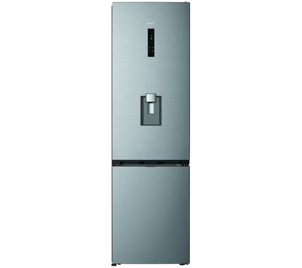 An image of HOTPOINT VitalCare HPK 26412W XP5UK 70/30 Fridge Freezer - Brushed Steel