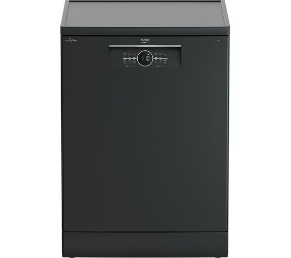An image of BEKO HygieneIntense b300 BDFN26550A Full-size Dishwasher - Anthracite
