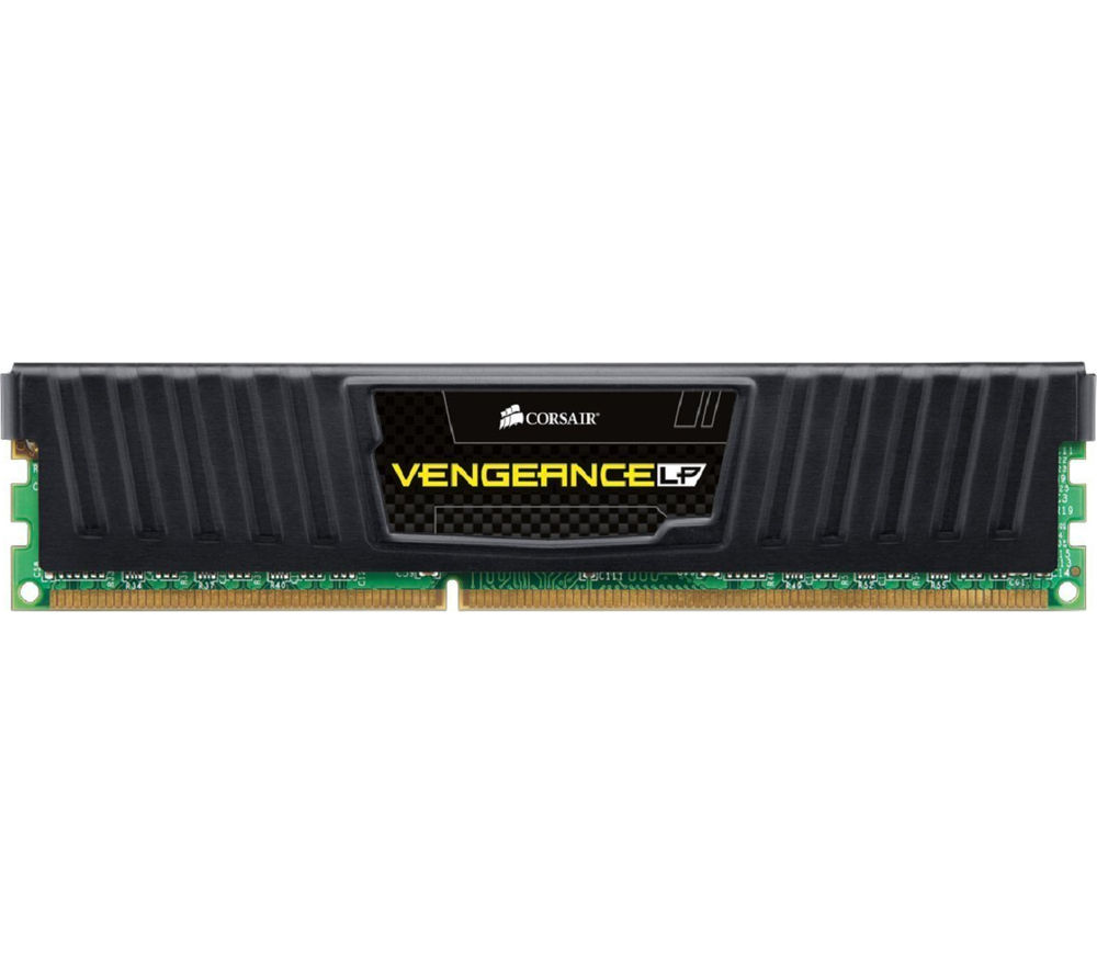 CORSAIR  Vengeance LP Black DDR3 PC Memory - 2 x 8 GB DIMM RAM, Black