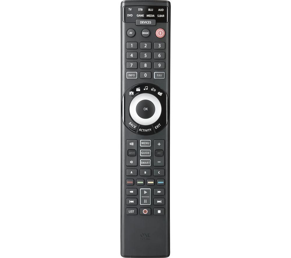 ONE FOR ALL Smart Control 8 URC 7980 Universal Remote Control specs