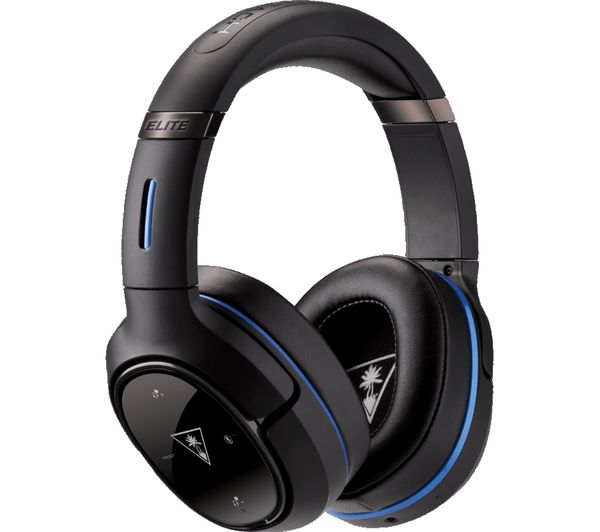 TURTLE BEACH Elite 800 Wireless 7.1 Gaming Headset - Black & Blue Fast ...