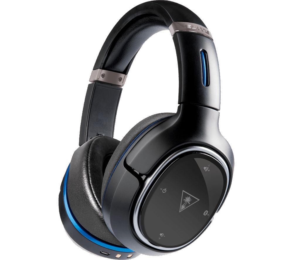 Buy TURTLE BEACH Elite 800 Wireless 7.1 Gaming Headset - Black & Blue ...
