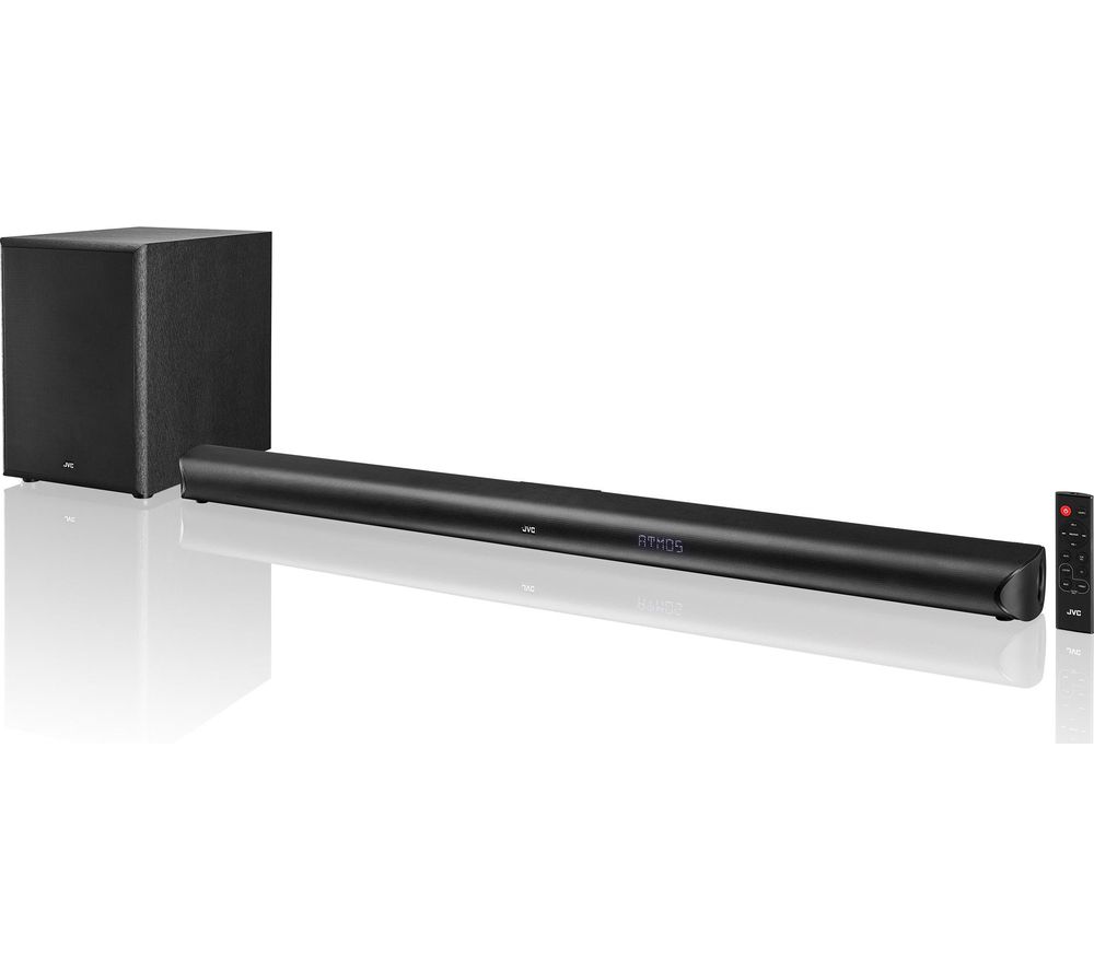 JVC TH-D588B 5.1.2 Wireless Cinematic Sound Bar with Dolby Atmos specs