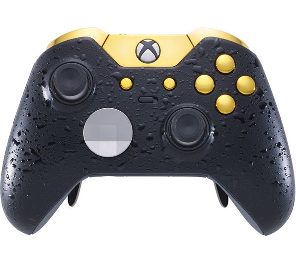 3D White/Gold Edition Xbox One Elite Controller 