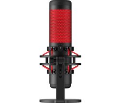 HX-MICQC-BK Quadcast Gaming Microphone - Black