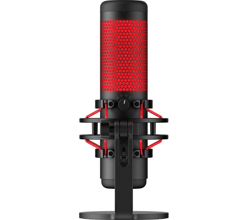 HX-MICQC-BK Quadcast Gaming Microphone