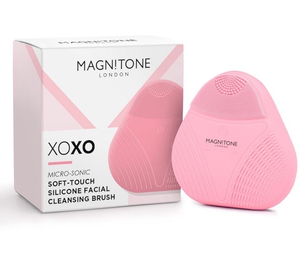 MAGNITONE XOXO Micro-Sonic SoftTouch Facial Cleansing Brush - Pink, Pink