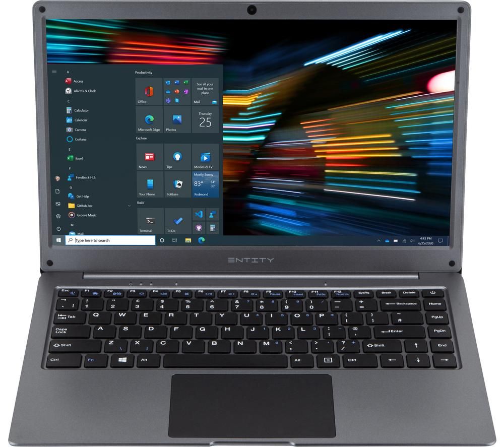 ENTITY Rove 14.1" Laptop - Intel® Celeron®, 64 GB SSD, Grey