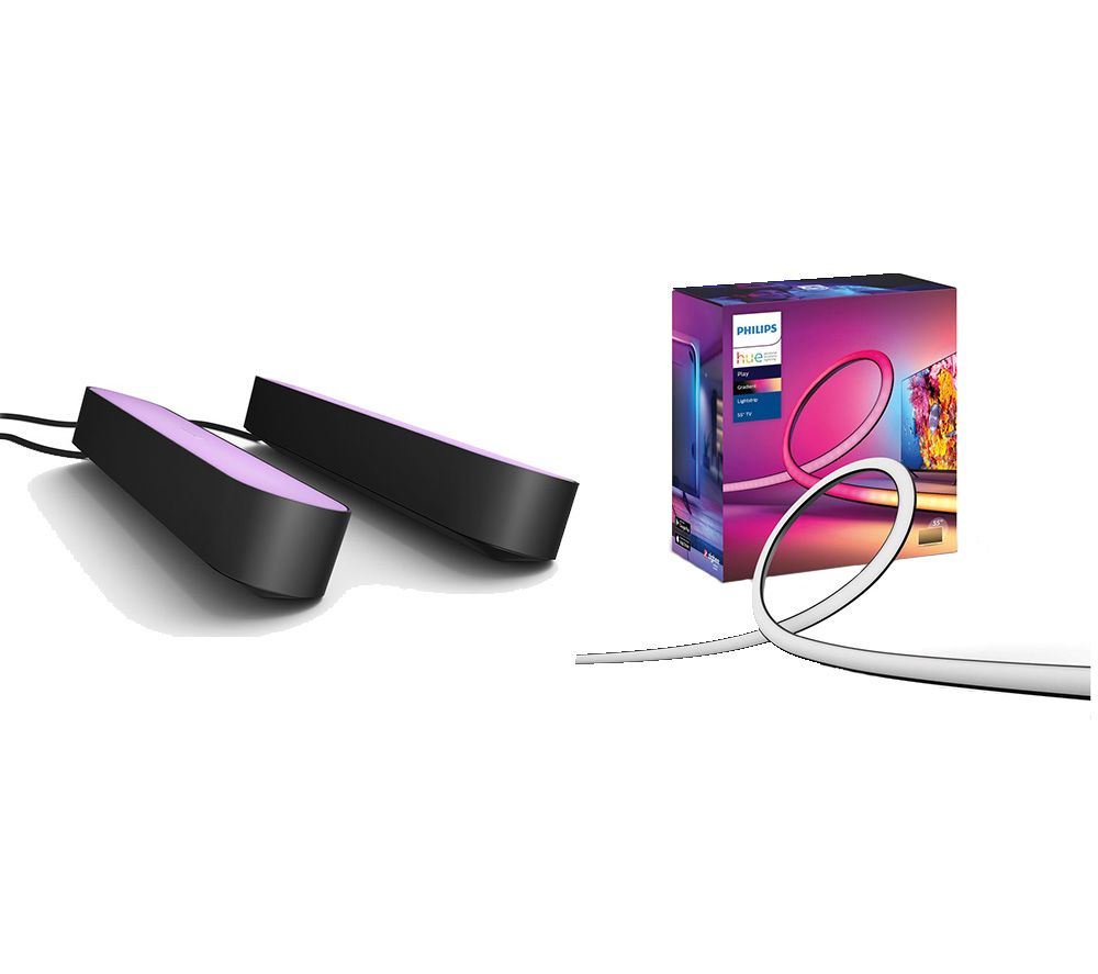 PHILIPS HUE Gradient 55" Lightstrip & Play Light Bar Bundle review