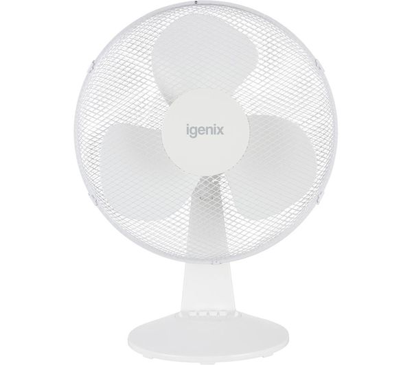 Igenix Df1610 Portable 16 Desk Fan White