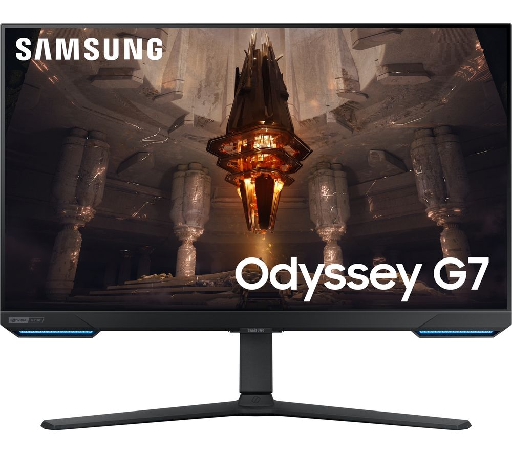 Odyssey G7 4K Ultra HD 28" IPS LCD Gaming Monitor - Black