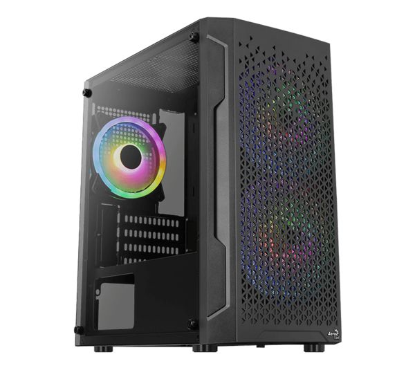 Aerocool Trinity Mini G Bk V2 Micro Atx Mini Tower Pc Case Black