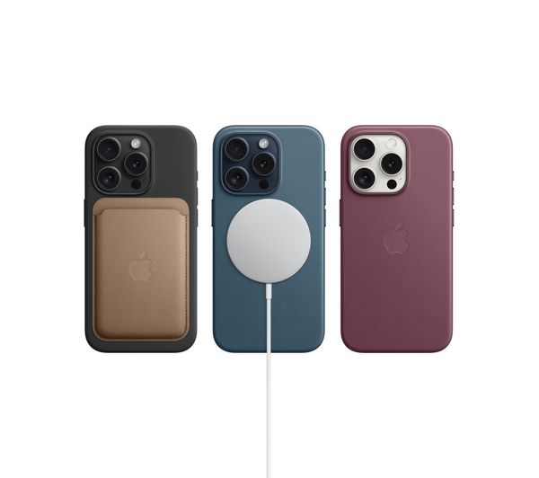 MTV43ZD/A - APPLE iPhone 15 Pro - 256 GB, White Titanium - Currys