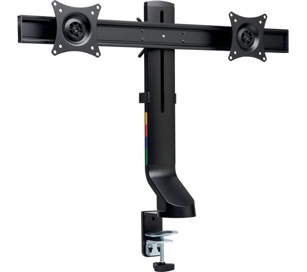 SmartFit Space-Saving K55513WW Dual Arm Tilt & Swivel 27 Monitor Desk Mount