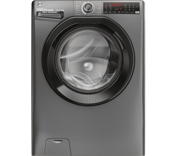 Image of HOOVER H-Wash 350 H3WPS686TAMBR-80 WiFi-enabled 8 kg 1600 spin Washing Machine - Graphite