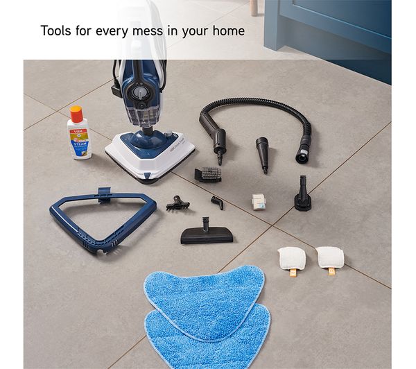 VAX Steam Fresh Home 1-1-143015 Steam Mop - White & Navy Blue - 1-1 ...