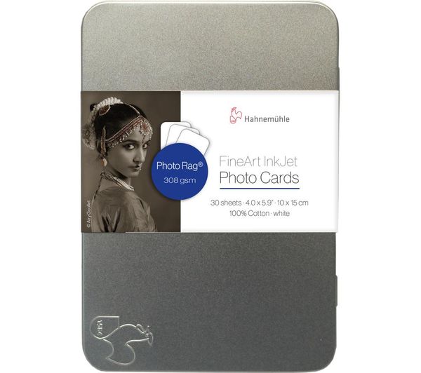 Hahnemuehle Fineart Photo Rag A4 Ultra Smooth Matte Photo Card 30 Sheets