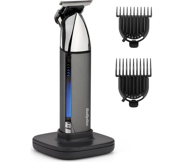 Babyliss Super X Metal Series T996u Wet Dry Beard Trimmer Black Grey