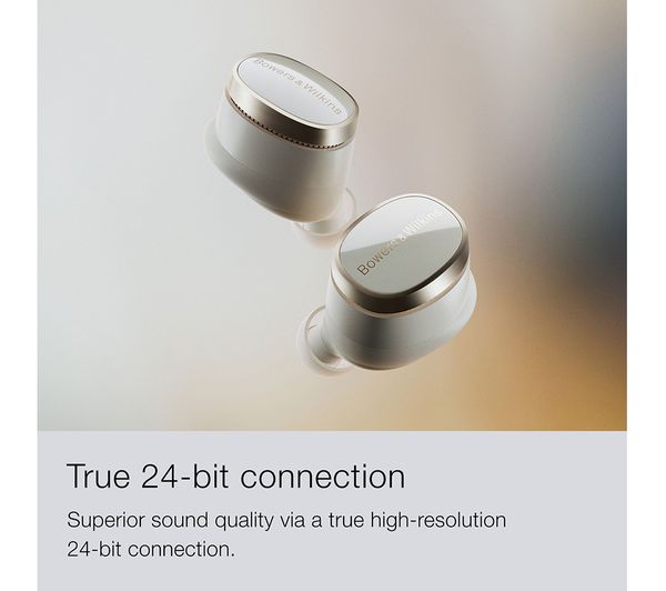 Bowers & Wilkins Pi8 ワイヤレスイヤフォン ホワイト BOWERS&WILKINS Pi8 Wireless Bluetooth Noise-Cancelling Earbuds